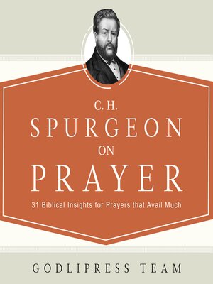cover image of C. H. Spurgeon on Prayer
